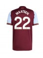 Billige Aston Villa Ian Maatsen #22 Hjemmedrakt 2025-26 Kortermet